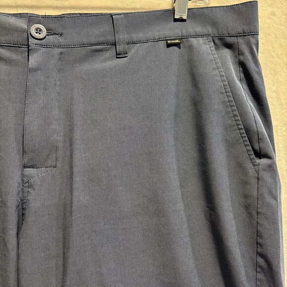 Travis Mathew Size 42 Blue Polyester Blend Performance Shorts Golf 10” Inseam - Picture 3 of 14